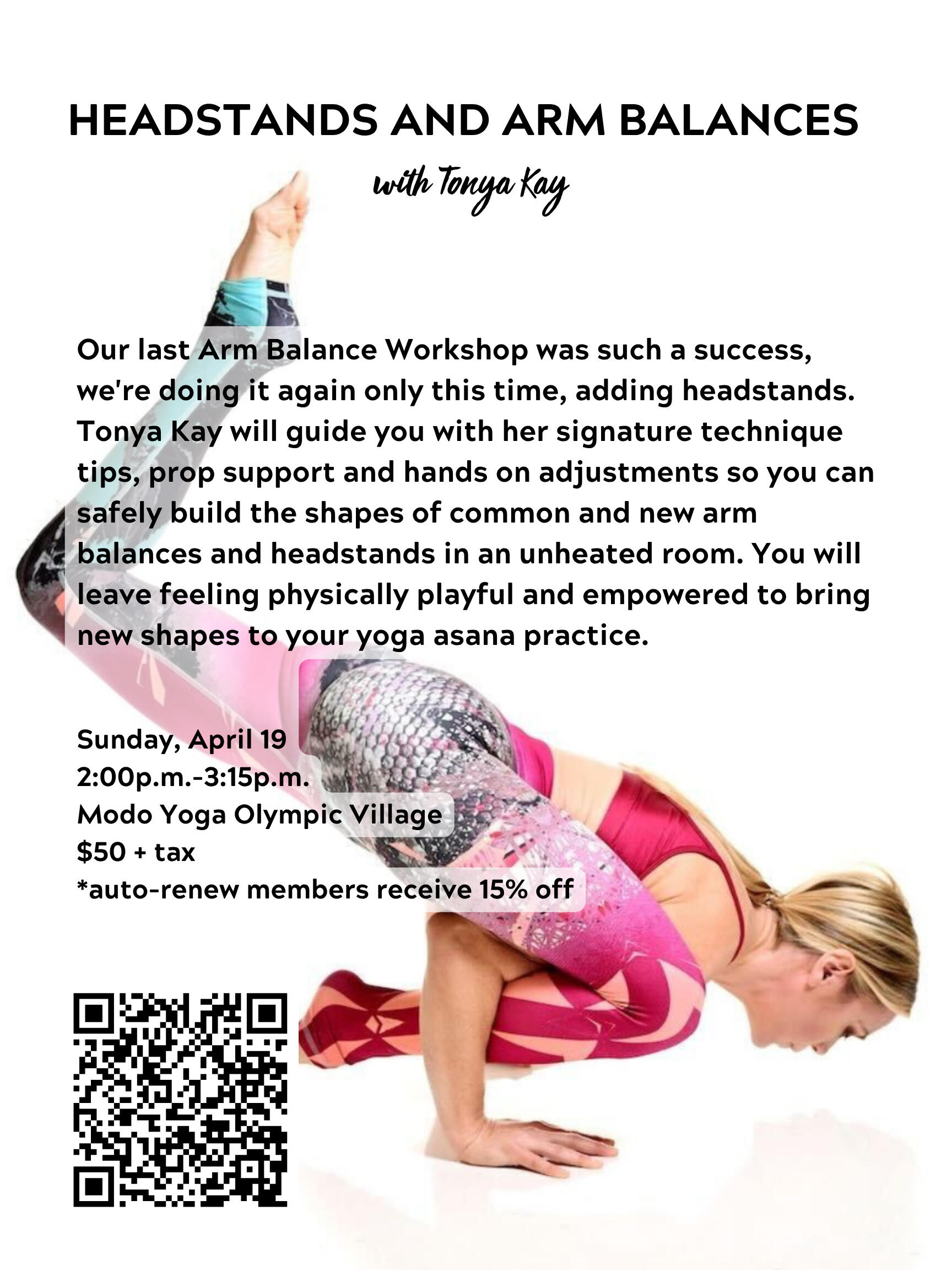 Headstand & Arm Balance Inversions